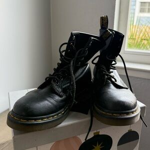 Dr. Martens Black Ankle Boots